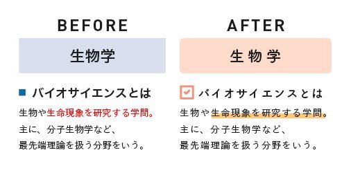 フォントは丸ゴシック、図形は角丸で親しみを\u2026難しい内容を簡単